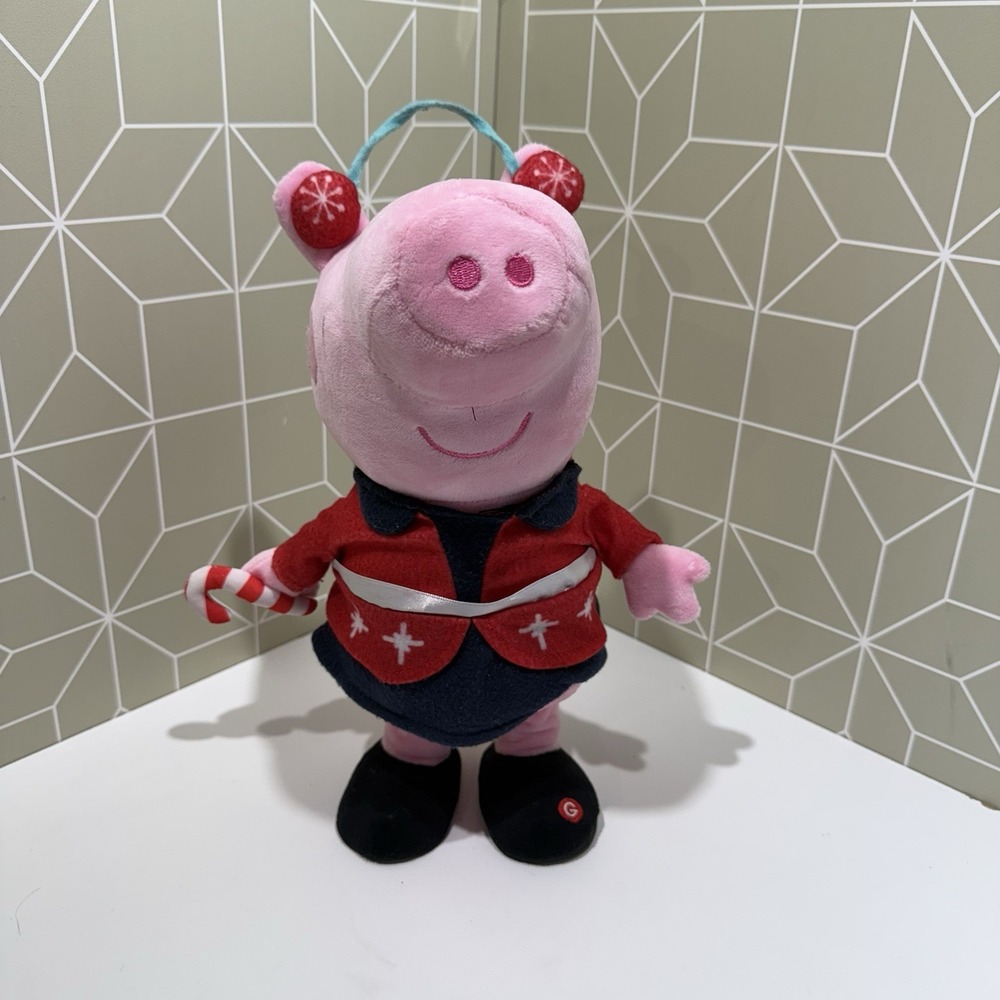 Peppa Pig‎ Gemmy 13" Plush Animated Dancing Sidestepper